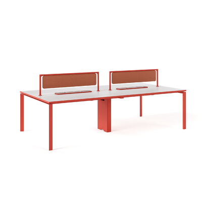 kopen FLEX Moderne werkplek voor 4 personen met een genereus gezichtsontwerp online manufacture