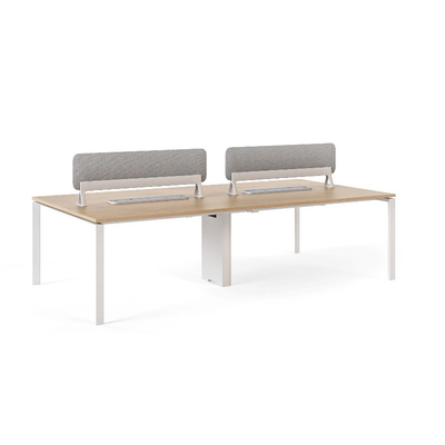 kopen MC3.0 RAL Kleur 4 Persoon Kantoorkant met privacy schermen Kabelbeheer Minimalistisch ontwerp online manufacture