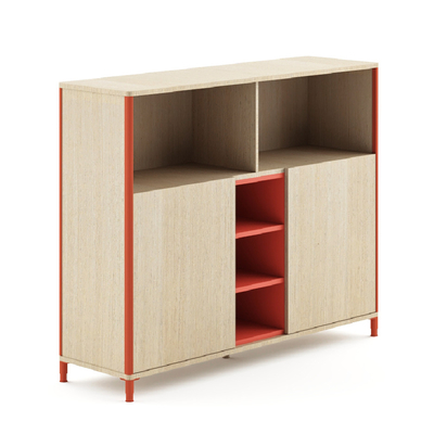 kopen FLEX Multifunktioneel ontwerp kantoor Credenza-opslagkas met bestandsdossen online manufacture