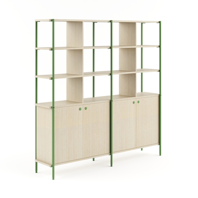 kopen FLEX Moderne kantoor Hout scheidingsruimte Schappenverdelers Open plank organisator online manufacture