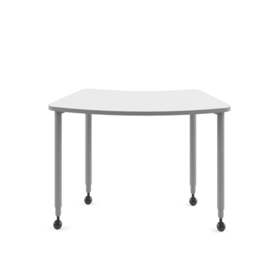 kopen FLEX Circulaire boogvormige modulaire conferentietafels met casters online manufacture