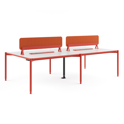 kopen FLEX 4 personen dubbelzijdig werkstation modern met geïntegreerd kabelbeheer online manufacture