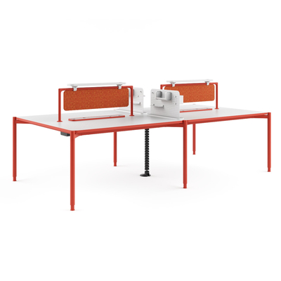 kopen FLEX Moderne esthetiek ontwerp 4 personen werkstation bureau met samenwerkende zitplaatsen online manufacture