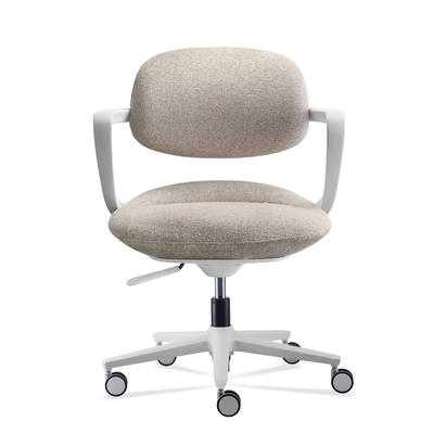 kopen Compacte schelpvormige moderne kantoorstoelen met wielen online manufacture