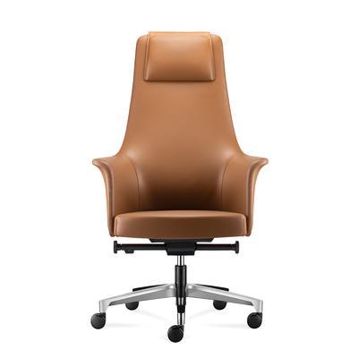 kopen Luxe leerstoelen met wielen en verstelbare hoogte online manufacture