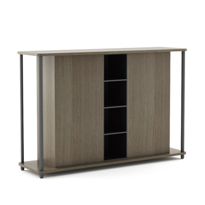 kopen FLEX Sleek Finish Executive Desk Hutch Multi Purpose Shelving opslagkas voor kantoorruimtes online manufacture